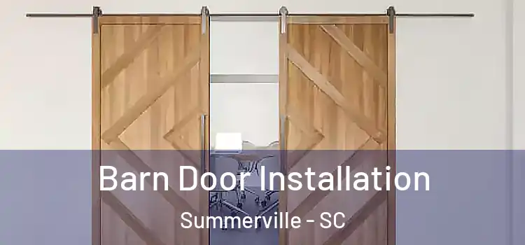  Barn Door Installation Summerville - SC