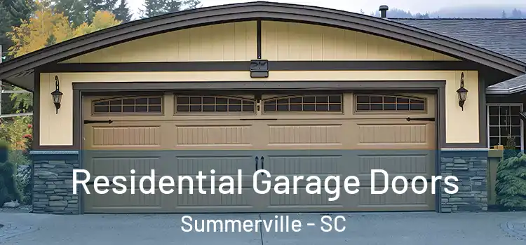  Residential Garage Doors Summerville - SC